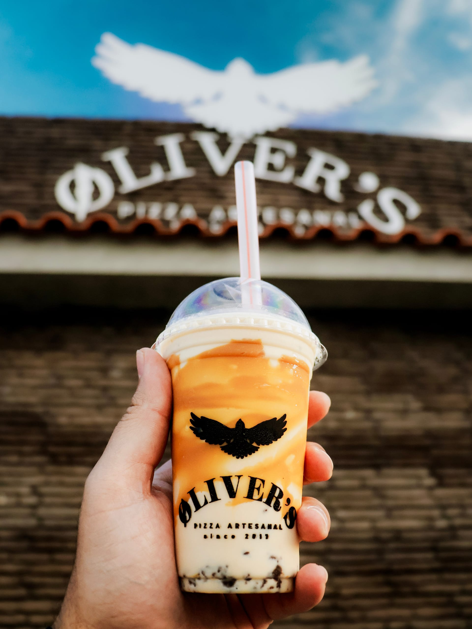 Milkshake assinatura Øliver's · sobremesa pra eventos